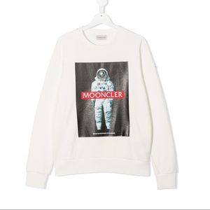 Moncler Enfant Moonclear graphic print sweatshirt